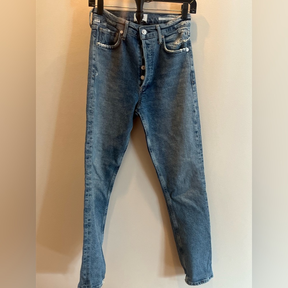 Citizens of Humanity Charlotte Jean Size 25 Med Wash